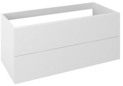TREOS skrinka zásuvková 110x53x50,5cm, biela matná
