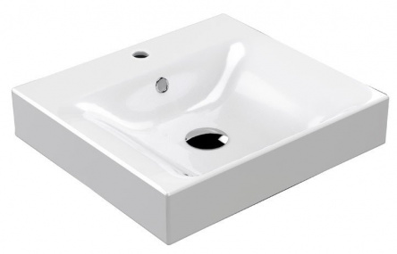 CENTO keramické umývadlo 50x45cm, biela