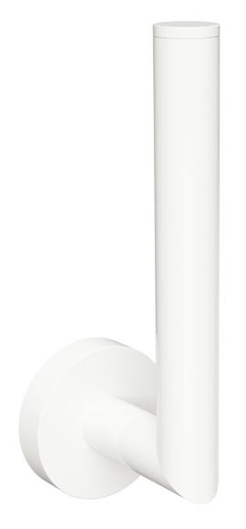 X-ROUND WHITE držiak toaletného papiera rezervný, biela mat