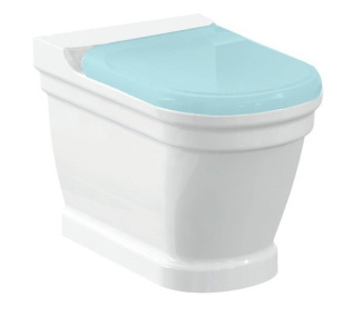 ANTIK WC kombi, zadný/spodný odpad, 37x63cm, biela