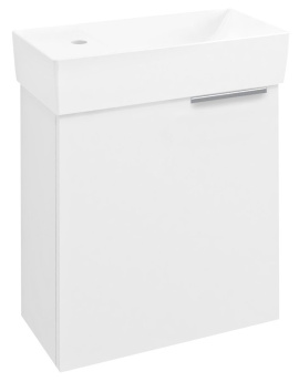 LATUS IX umývadlová skrinka 44x50x22cm, biela (LT090)