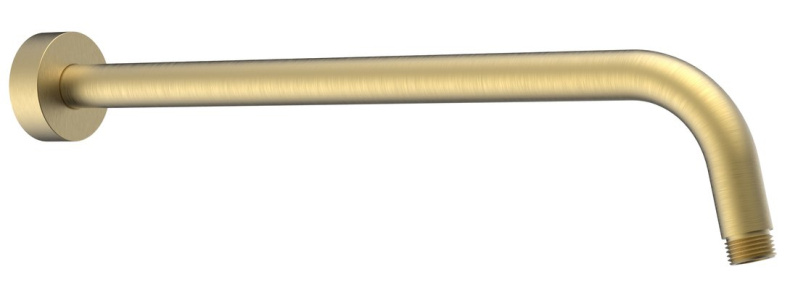 Sprchové ramienkoguľaté, 400mm, zlato mat