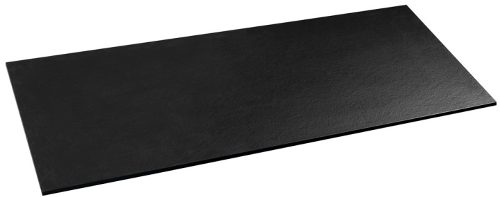 PREMIO kompozitná doska 120,7x1,2x48,8cm, čierna matná