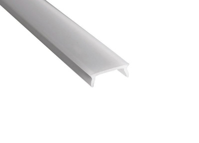 Mliečny kryt LED profilu, 2m