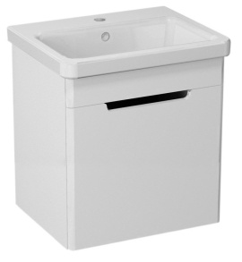 ELLA umývadlová skrinka 46,5x65x38,5cm, 1x dvierka,ľavá, biela (70055)