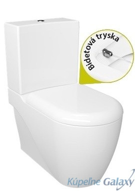 GRANDE -WC + BIDET 2V1 Uni odpad