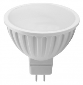 LED bodová žiarovka 6W, MR16, 12V, denná biela, 480lm
