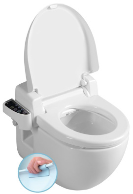 BRILLA závesné WC s elektronickým bidetom BLOOMING