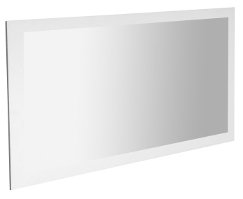 NIROX zrkadlo v ráme 1200x700xmm, biela matná