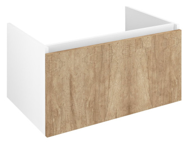 LOREA umývadlová skrinka 80x44x51,2cm, 1x zásuvka, dub alabama/biela matná