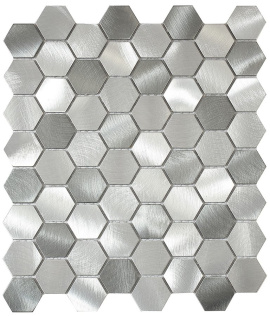 ALPHA mozaika Silver 24,5x28,3