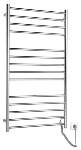 REDONDO elektrický sušiak uterákov, guľatý, 630x1160 mm, 130 W, leštená nerez