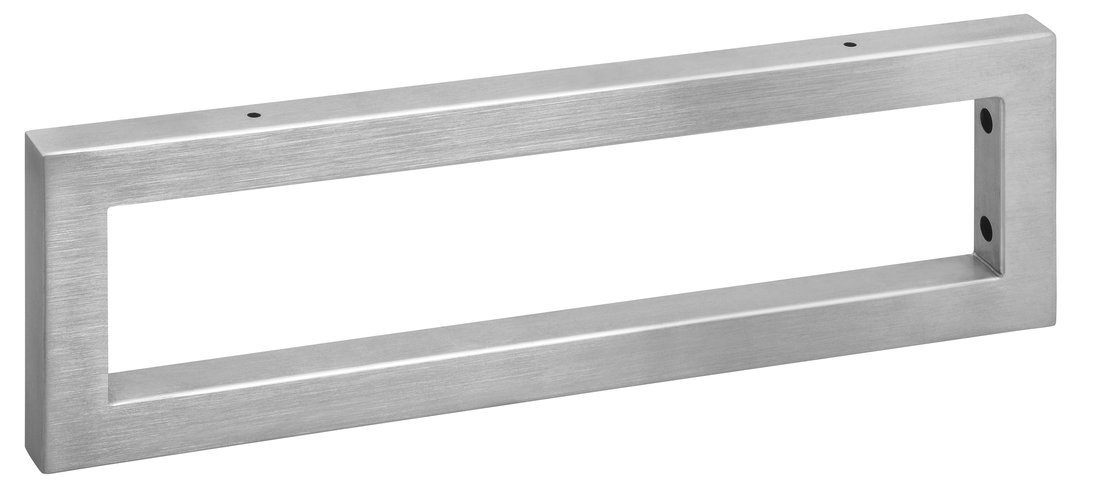 uzavretá konzola 490x150x30 mm, nerez mat, 1 kus