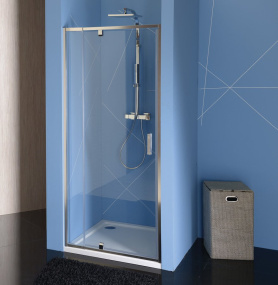 EASY LINE otočné sprchové dvere 880-1020mm, číre sklo