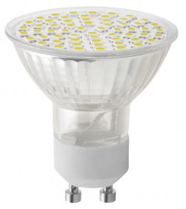 LED bodová žiarovka 6W, GU10, 230V, denná biela, 410lm