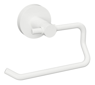 X-ROUND WHITE držiak toaletného papiera, biela mat