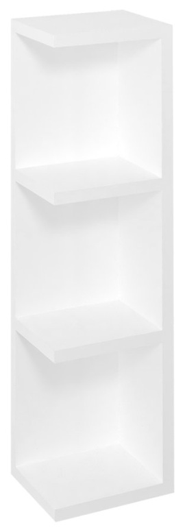RIWA otvorená polica 20x70x15cm, ľavá/pravá, biela