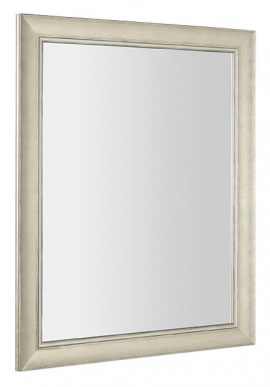 CORONA zrkadlo v drevenom ráme 728x928mm, šampaň