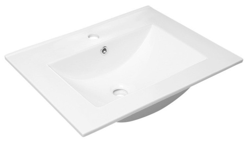 SLIM keramické umývadlo 60x46cm, biela