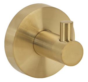 X-ROUND GOLD háčik, zlato mat