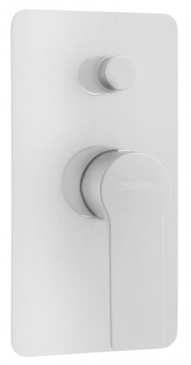 PAX podomietková sprchová batéria, 2 výstupy, biela matná