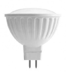 LED bodová žiarovka 6W, 12V, MR16, teplá biela, 480lm