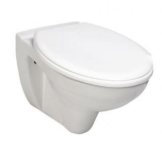 TAURUS závesná WC misa, 36x54,5cm, biela