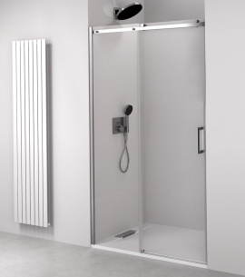 THRON LINE ROUND sprchové dvere 1600 mm, guľaté pojazdy, číre sklo