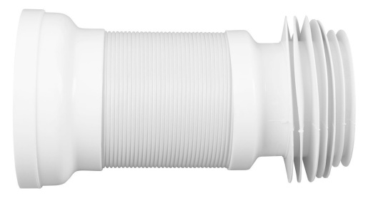 Flexibilné napojenie na WC misu, predĺžiteľné, 245-530mm