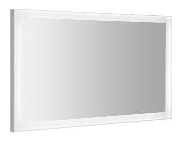 FLUT LED podsvietené zrkadlo 1200x700mm, biela
