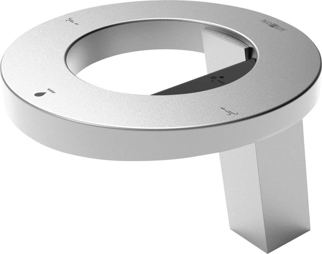 CONCEPT stojanková senzorová batéria s dávkovačom mydla a sušičom rúk výška 188mm, chróm