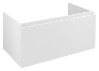 LOREA umývadlová skrinka 90x44x51,2cm, 1x zásuvka, biela matná