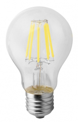 LED žiarovka Filament 8W, E27, 230V, teplá biela, 1100lm