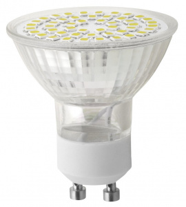 LED bodová žiarovka 4W, 230V, GU10, denná biela, 300lm