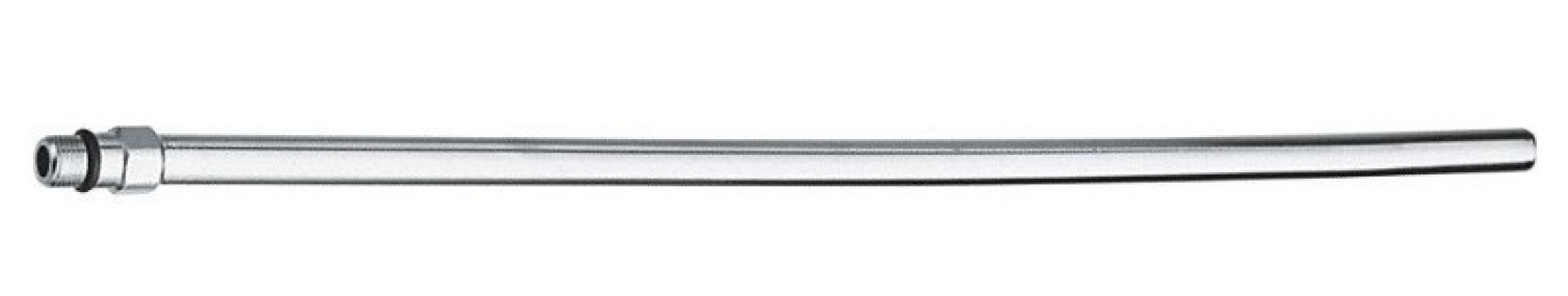 Pevná pripojovacia rúrka 10mm-M10x1, 30 cm, chróm