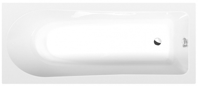 LISA obdĺžniková vaňa 160x70x47cm, biela
