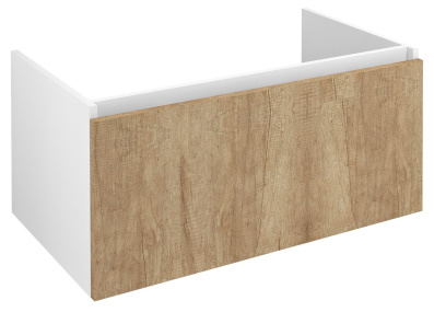 LOREA umývadlová skrinka 90x44x51,2cm, 1x zásuvka, dub alabama/biela matná