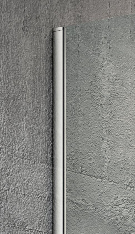VARIO stenový profil 2000mm, chróm