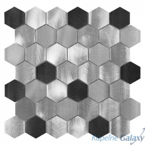 Allumi Grey Hexagon Mix 48