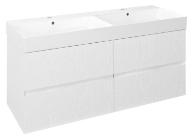 FILENA umývadlová skrinka 118x51,5x43cm, biela