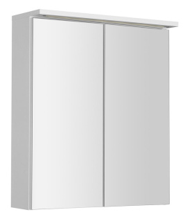 KAWA STRIP Galérka s LED osvetlením 60x70x22cm, biela