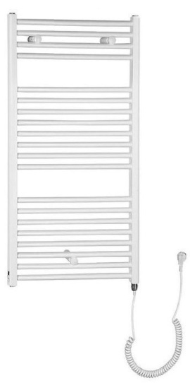 DIRECT-E elektrické vykurovacie teleso, rovné, 450x960 mm, 300 W, biela