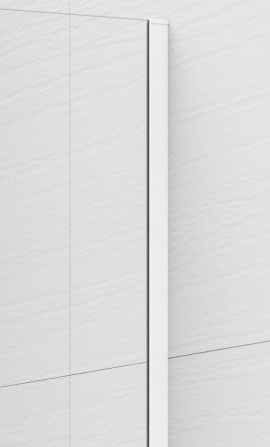 ESCA stenový profil 2100mm, biela matná