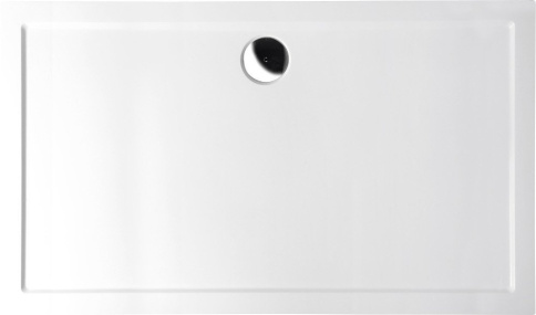 KARIA sprchová vanička z liateho mramoru, obdĺžnik 120x70cm, biela