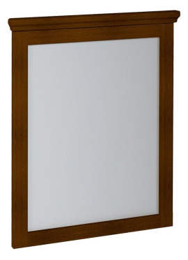 CROSS zrkadlo v drevenom ráme 600x800mm, mahagon