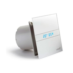 E-150 GTH kúpeľňový ventilátor axiálny s automatom, 10W/19W, potrubie 150mm, bie