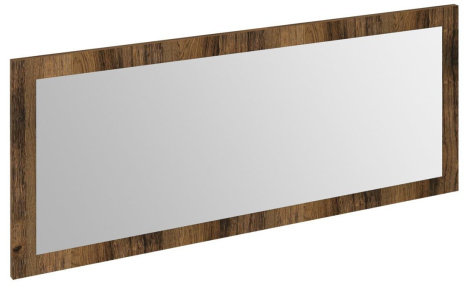 TREOS zrkadlo v ráme 1100x500mm, dub Collingwood
