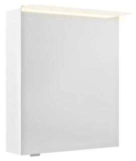 LINEX galérka s LED osvetlením, 60x70x15cm, ľavá/pravá. biela