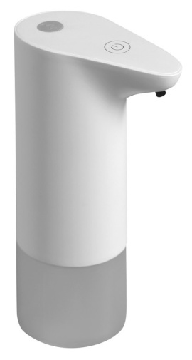 Bezdotykový dávkovač tekutého mydla, 200 ml, ABS/biela
