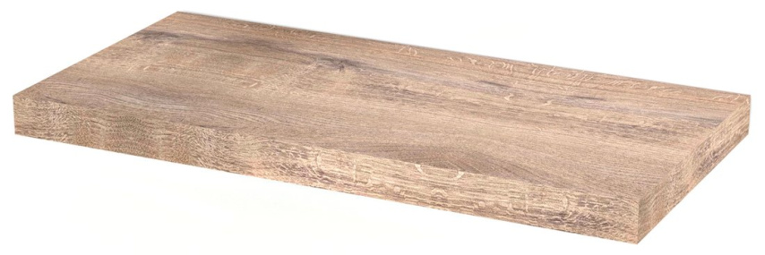 AVICE doska pod umývadlo 110,7x48,8cm, hrúbka 5cm, dub Rover